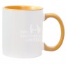 11oz Inner & Handle Golden Yellow