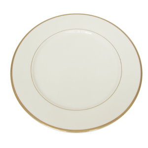 Plate with Gold Trim